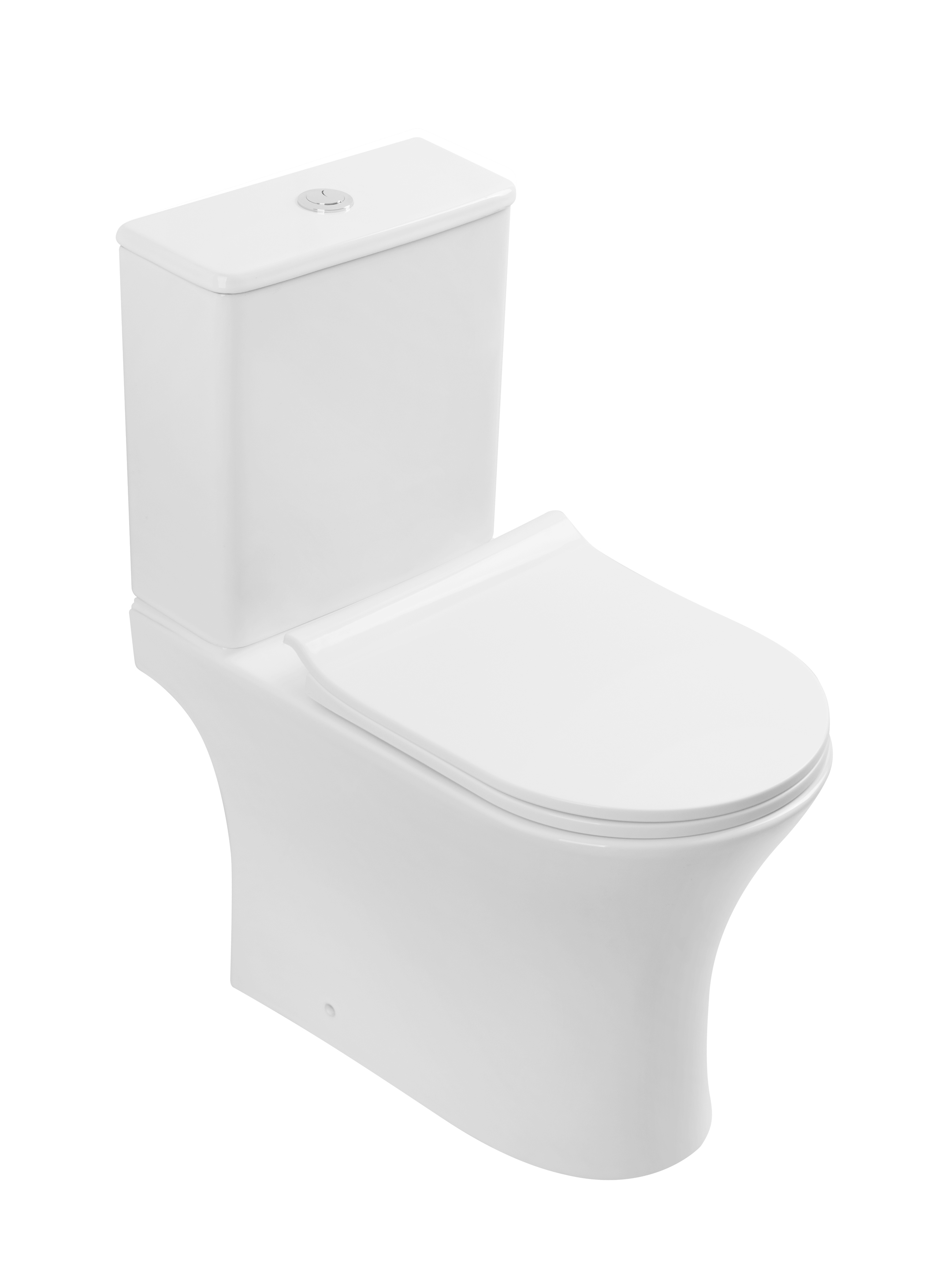 SALLY WC ŠKOLJKA MONOBLOK KOMPLET RIMLESS POD STRAŽNJI DOVOD VODE WS34301