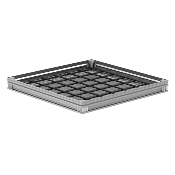 ACO ULJNA ŠAHTA 60 X 60 ALUMINIJ. VODO/PLINOTIJESNA (Vanska dimenzija 69,8x69,8)