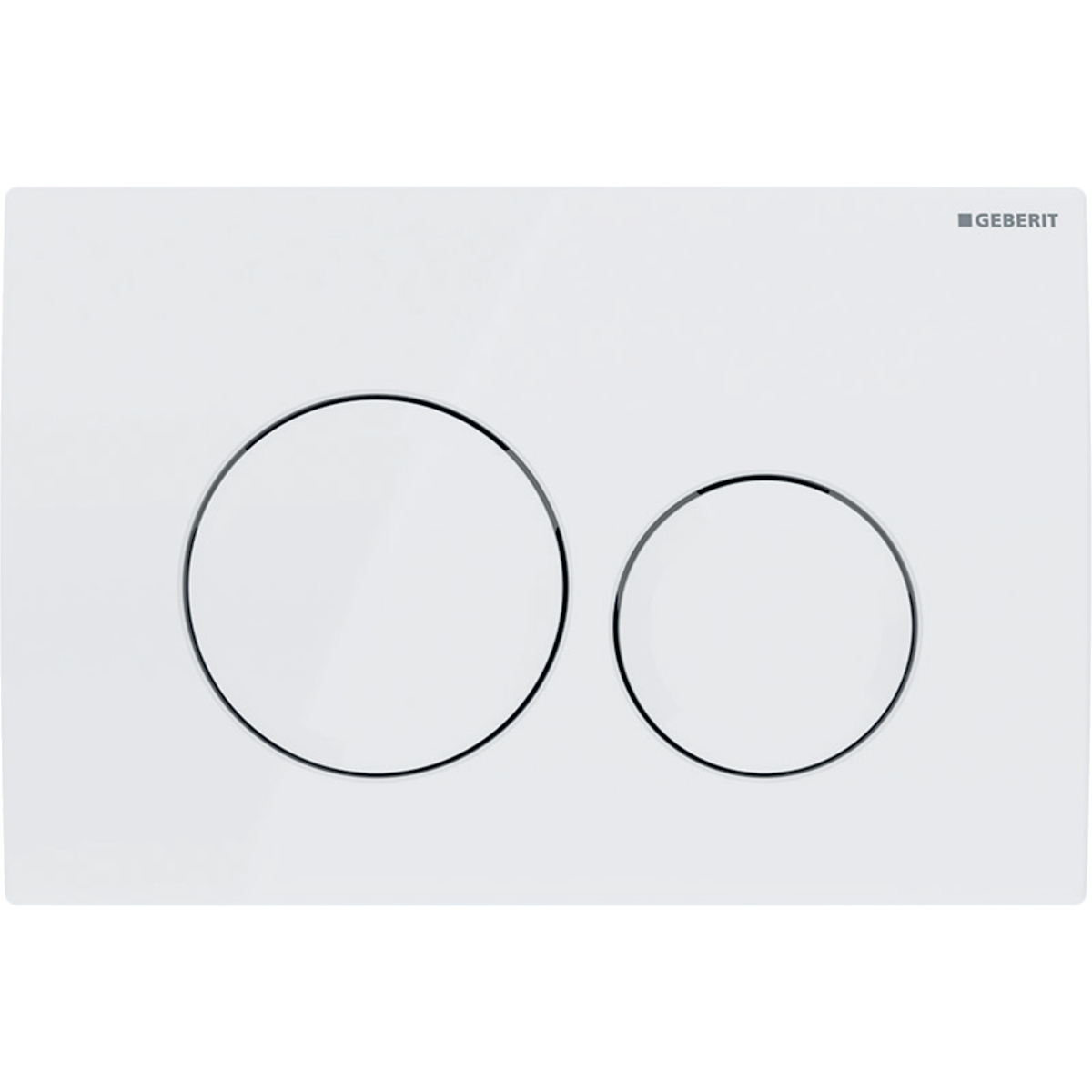 GEBERIT TIPKA DELTA 20 ALPSKO BIJELA 115.127.11.1