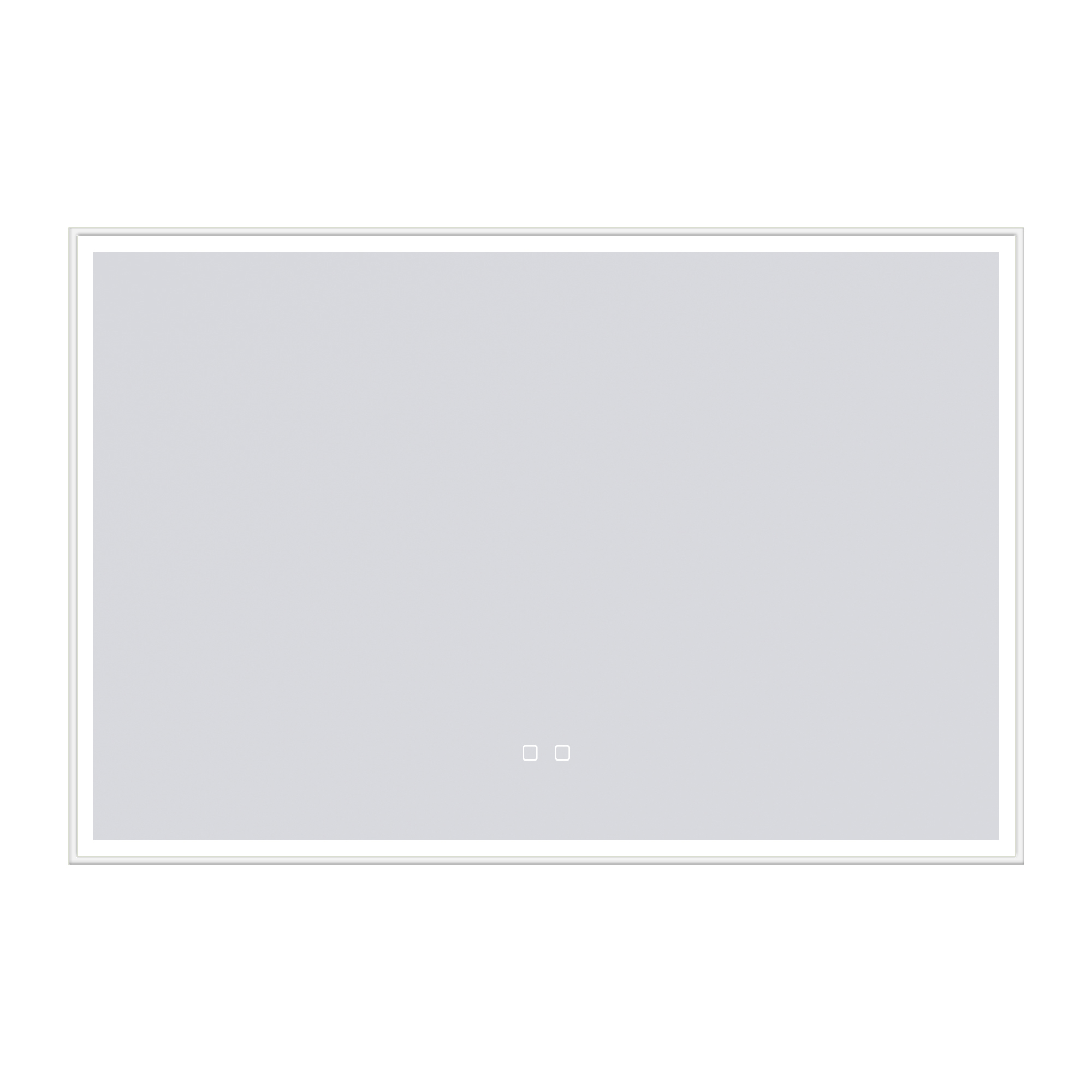 SALLY OGLEDALO 120X80 S LED RASVJETOM 3000/6500 K TOUCH SREBRNO H-1297L15T