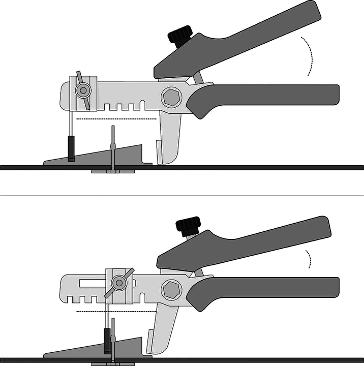 KERAMIČARSKA KLIJEŠTA ZA NIVELIRANJE METALNA