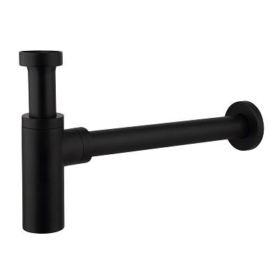 SIFON ZA UMIVAONIK MEDITERAN DESIGN MAT CRNI 5/4"X21X32 69-W-J220