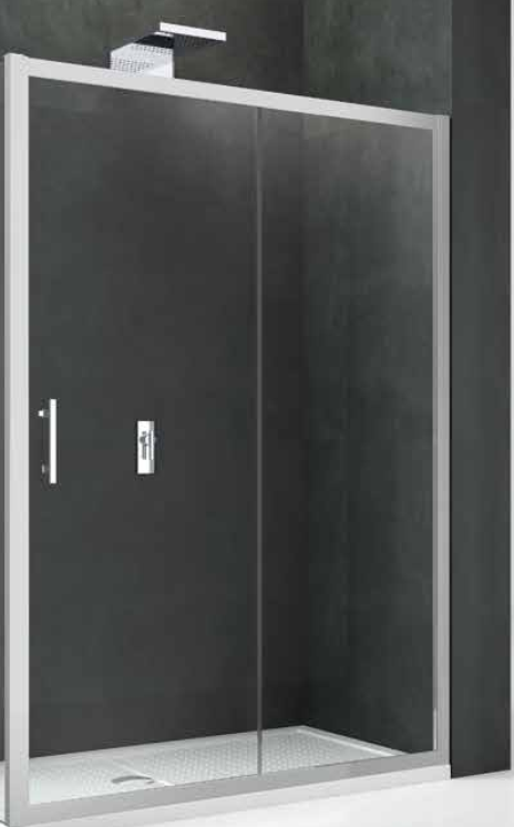 NOVELLINI SENSI VRATA TUŠ 104-110 CM SENSI2P104-1B