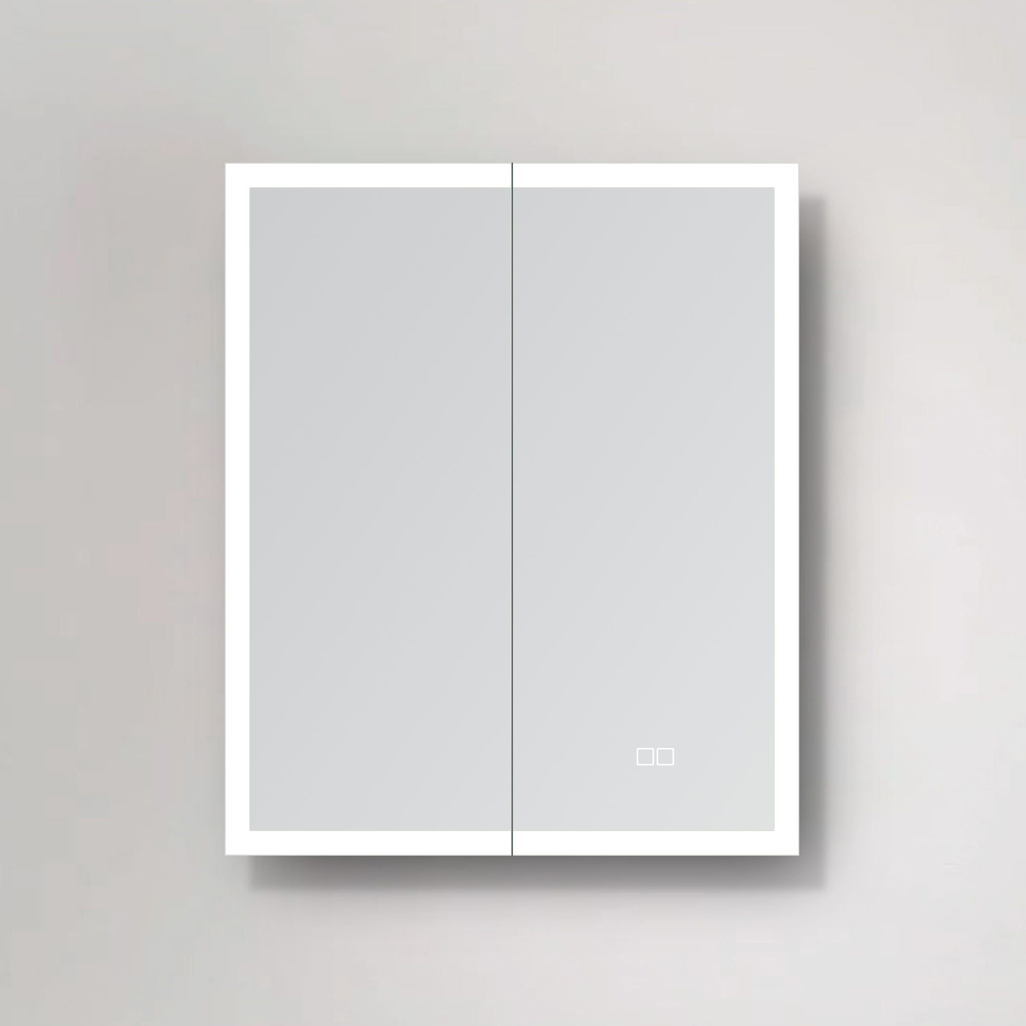 SALLY OGLEDALO ORMARIĆ 58X70X13,5 S LED RASVJETOM 3000/6500K TOUCH BIJELI X-7103