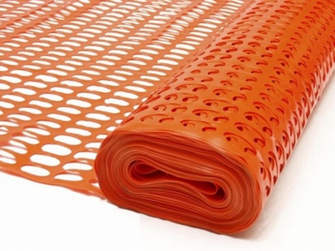 ZAŠTITNA MREŽA PVC GRAĐ.NARANČASTA 1.8x50met